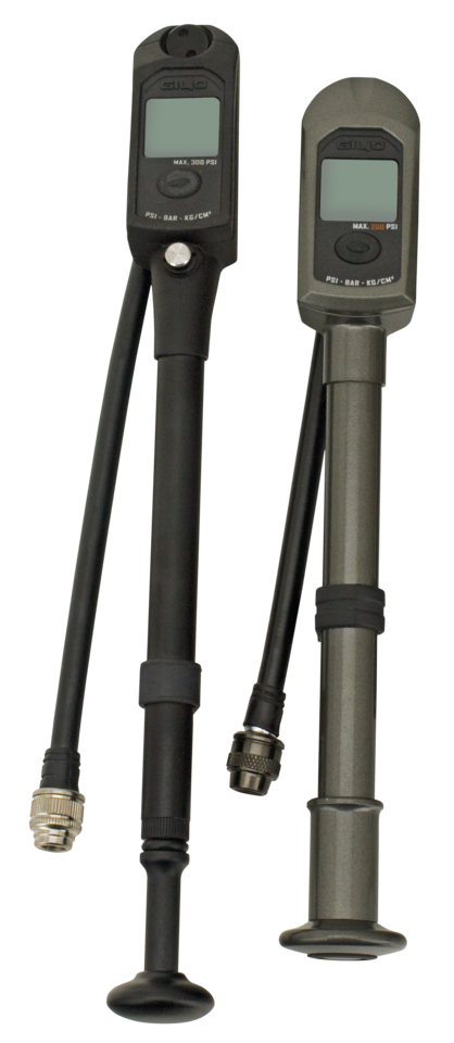 GZP Solo silver 10" 200PSI LCD shock pum