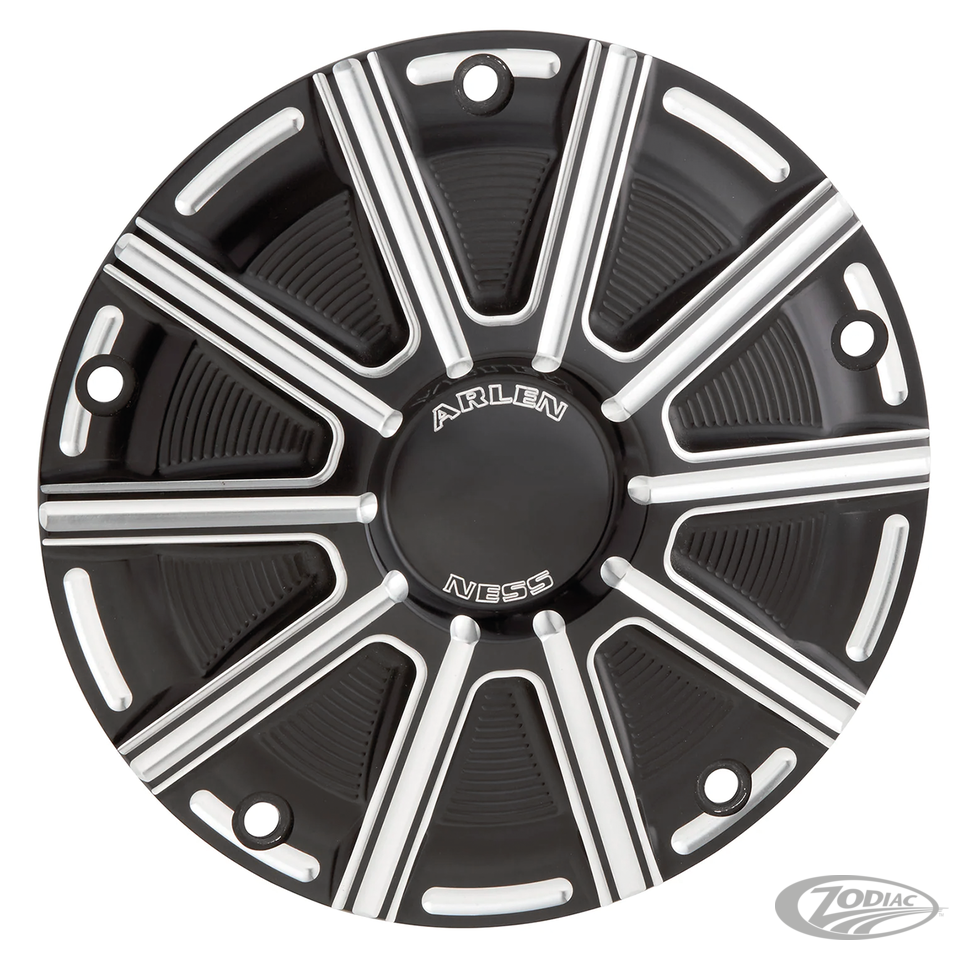 10G Derby cover black cut FLH/T16-up