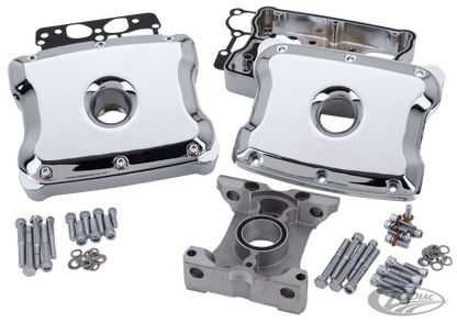 GZP Chrome 2 pce Rocker Box Assy TC99-17