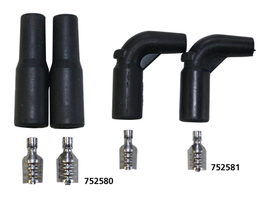 Taylor TC 180dgr coil boots/terminals