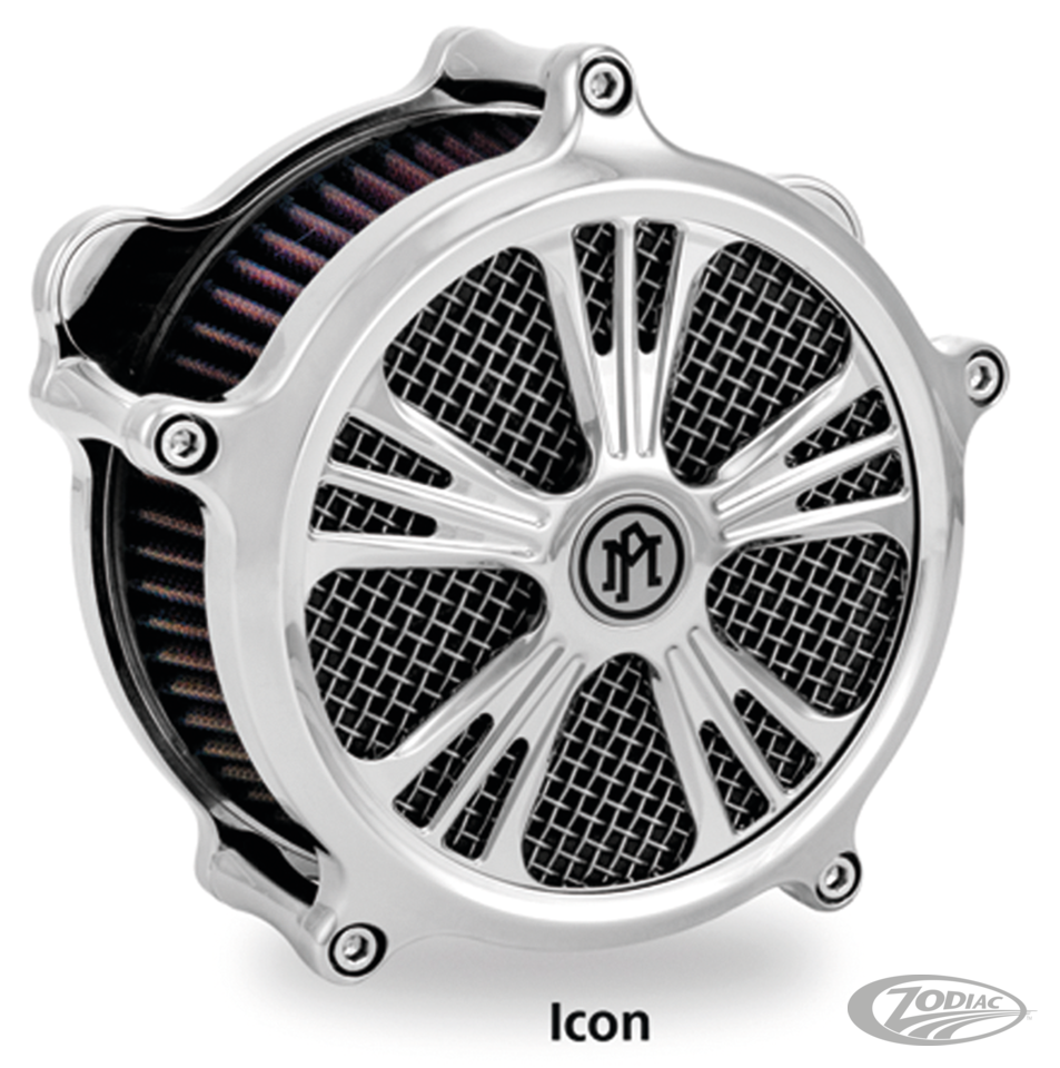 PM aircleaner cover Icon Chrome