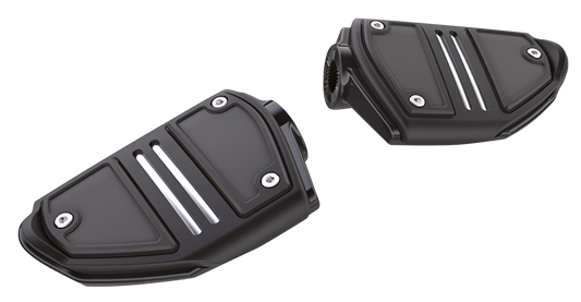 TwinRail footpegs BK w/o peg side clevis