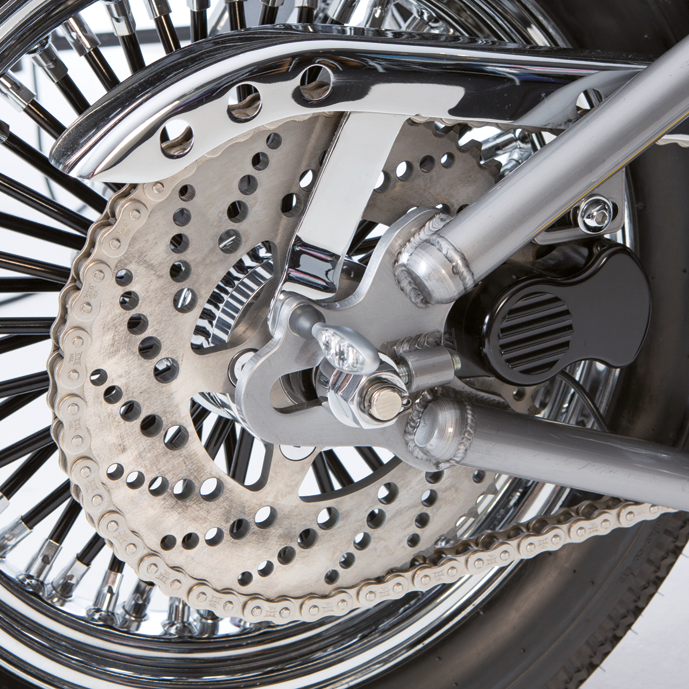 Sprocket disc kit drilled 51T black