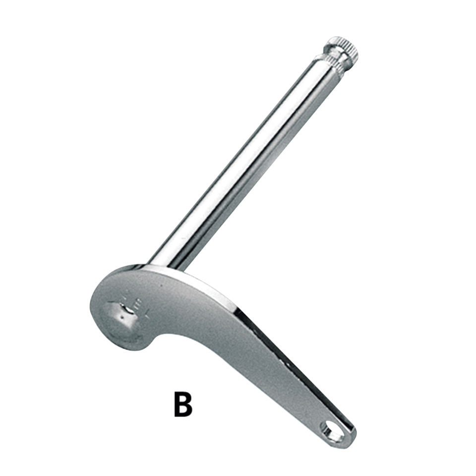 GZP Shiftershaft FXR84-87 Chrome #34621