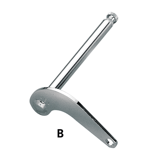 GZP Shiftershaft FXR84-87 Chrome #34621