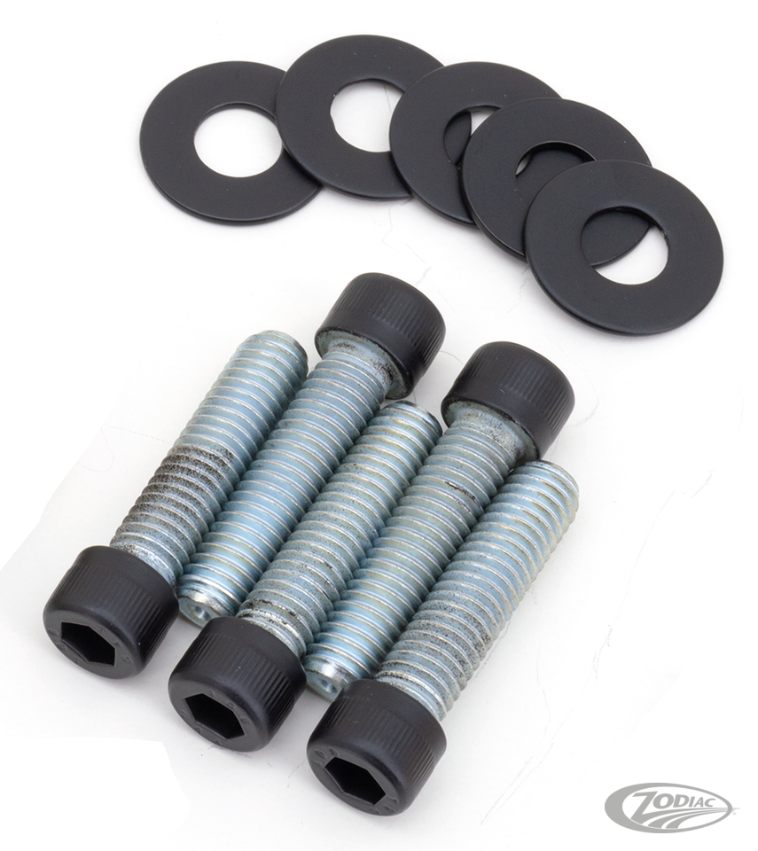 Pulley Bolts Matt Blk BT93-99 XL91-22