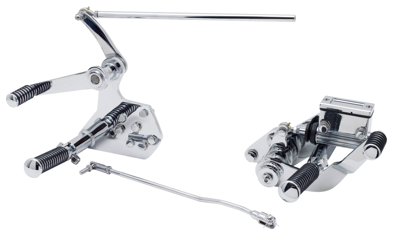 GZP Forward controls +2" FL/FX/FXST w/Ms