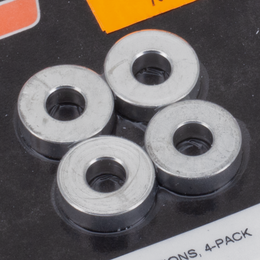 Zinc spacers, .3125"x.8125"x.25", set/4
