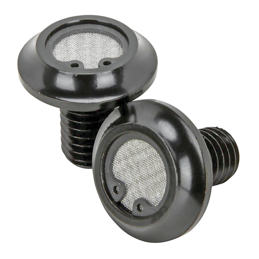 Radius Breather Bolts Black BT00-17