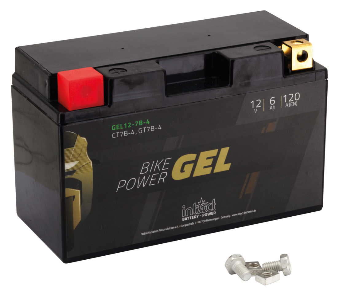 UN-2800 intAct SLA Gel YT7B-4 12V 6.5aH