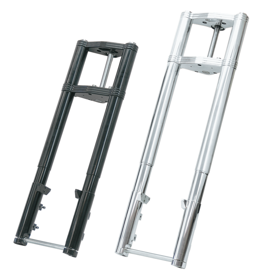 Black Anodized Bubba upper fork covers