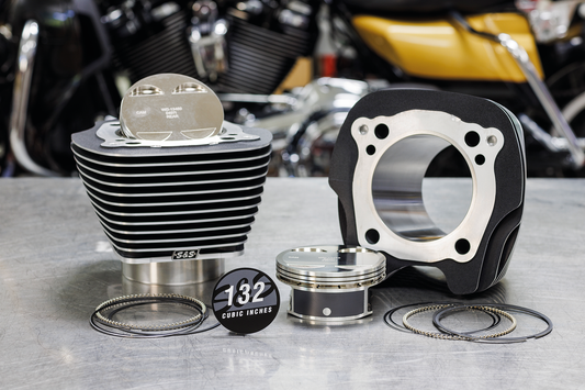 132CI Big Bore kit 4.5" str blk highl