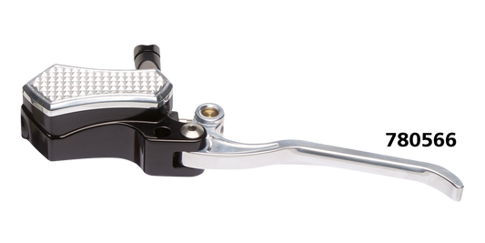 DMND BRAKE M/C POL CAP BRS LVR BS 9/16"