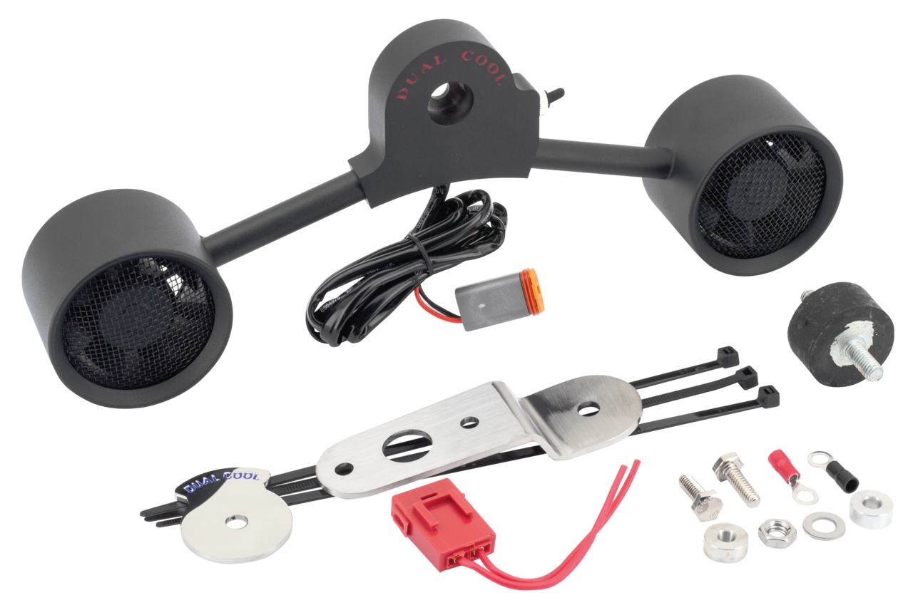 Dual Cool Windstorm Flat Blk FLH/T99-Up