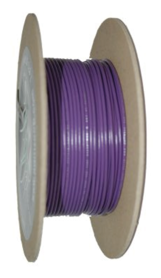 18-Gauge VIOLET 100' Spool of Primary Wi