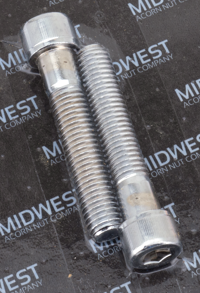 Chrome SHCS riser bolt set 1/2-13x2.75"