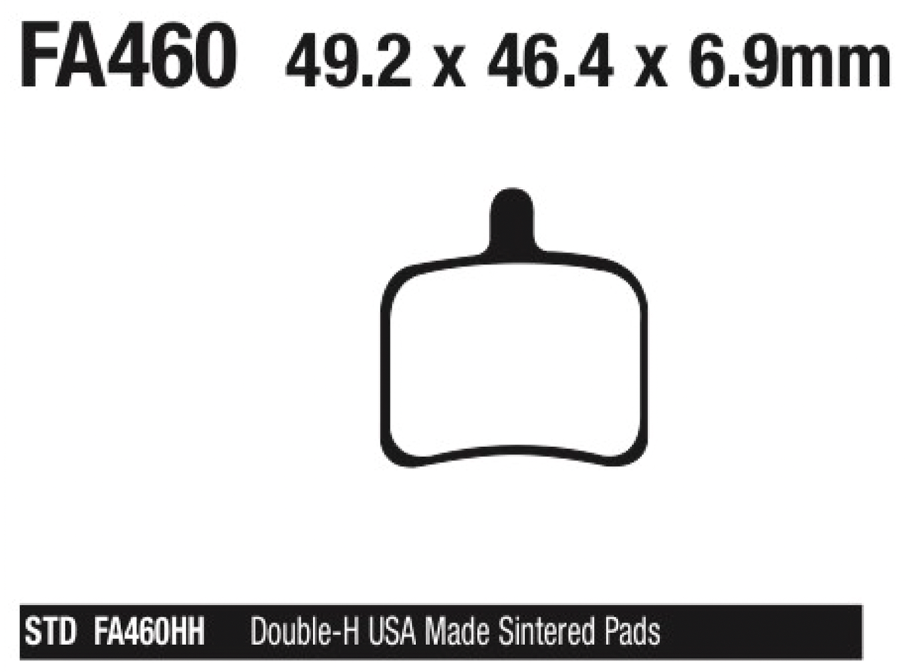 EBC-HH Buell 1125R08-10 rear brake pads