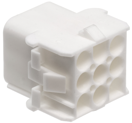 AMP Mate-N-Lock 9-Wire Cap Connector w/