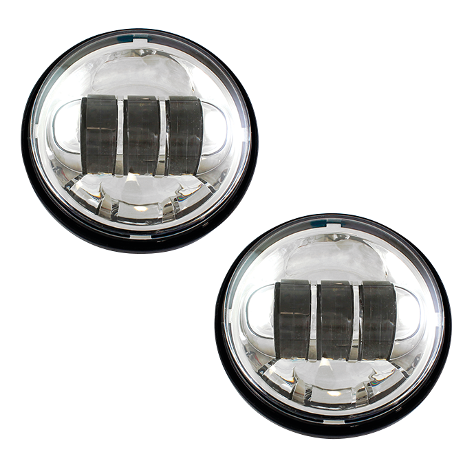 Cyron 4.5" passing lamp led units chrome