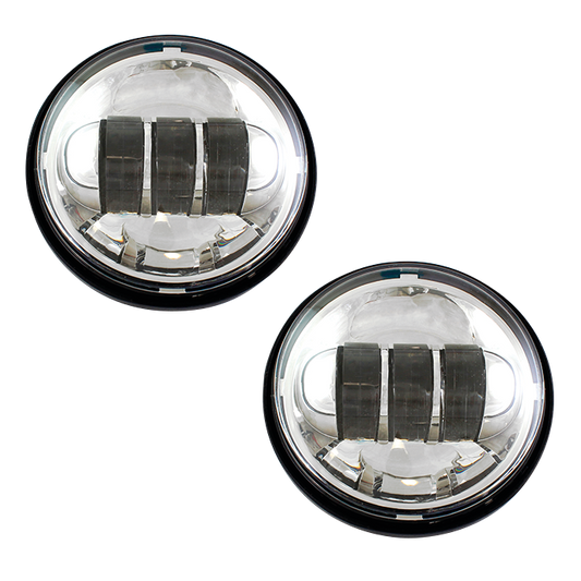 Cyron 4.5" passing lamp led units chrome