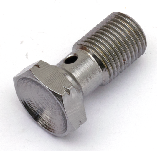 Banjo bolt M10x1 chrome