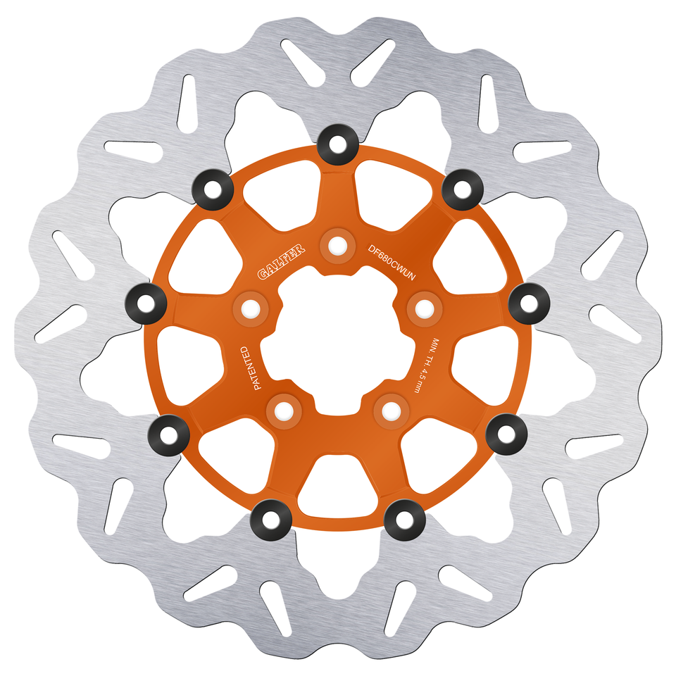 Galfer Wave FR Floating 11.8" Orange