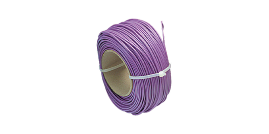 Cable violet 0.75 Spool length 10 meter