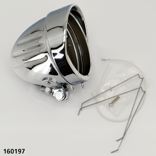 GZP Chrome 4.5" spotlight body