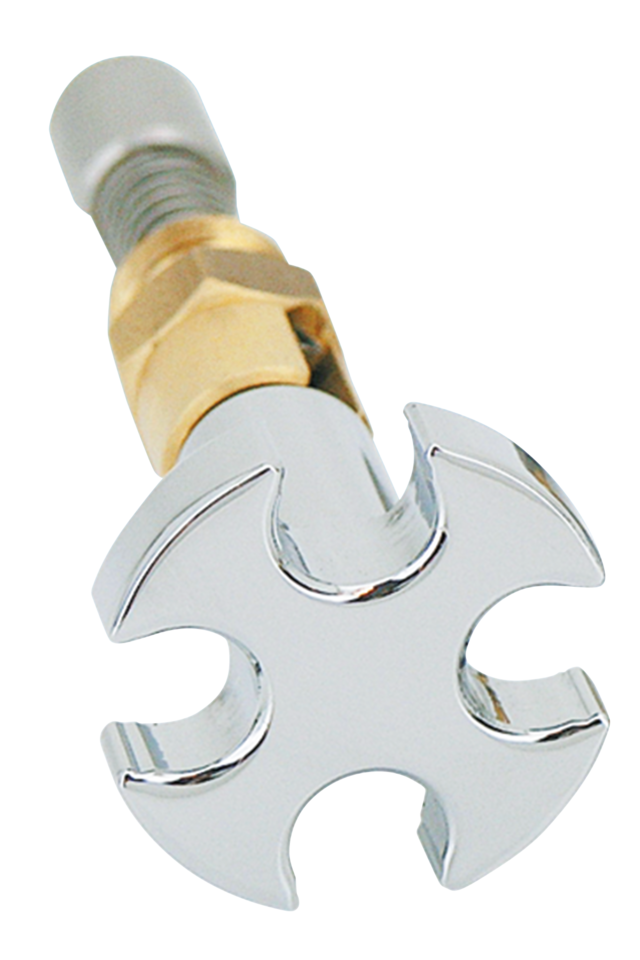 GZP Chr Malteze cross Enrichener knob f/