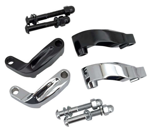 Prime Mirror Relocation Kit Chrome