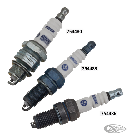 Each Brisk B12S spark plug