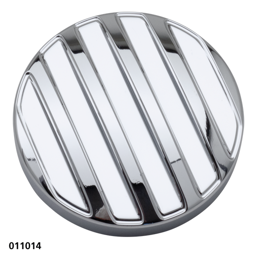 GZP chr ribbed dummy cap ST18-21