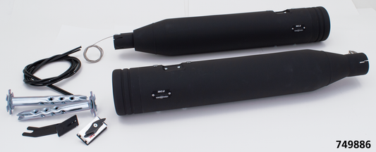 MCJ 100 Striped End FLH/T21-Up CVO Blk