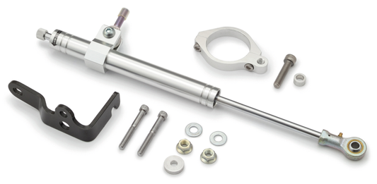 Steering Damper Kit Silver XL16-22 49mm