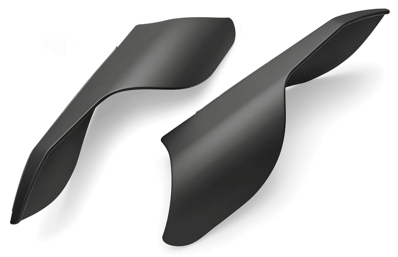 Deflex heat deflectors Indian, black