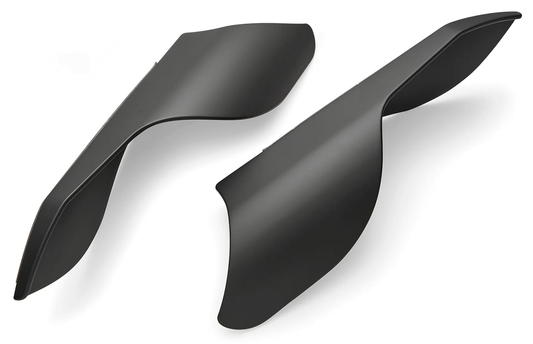 Deflex heat deflectors Indian, black