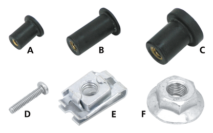 GHDP Well nut 6-32x1.25" #5210