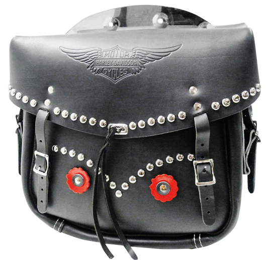 Black Studded Saddlebags HD43-47