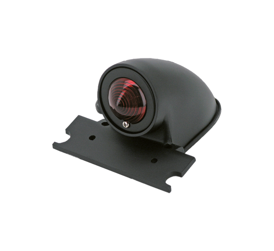 GZP Blk Sparto LED E taillight w/license