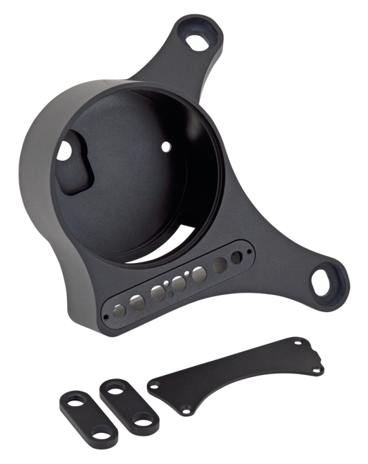 XL speedomount to cylinder satin black