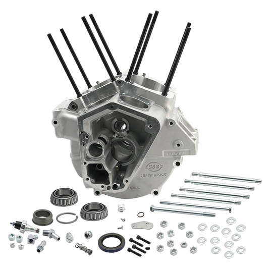 S&S Crankcase assy Std. BT92-99 alu