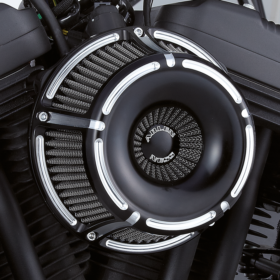 SLOT TRACK INVERTED A/C XL88-UP BLCK