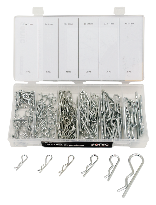 150pcs assorted hairpin cotter pins