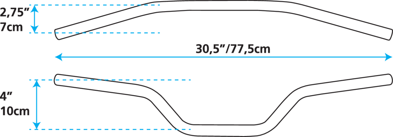 GZP DIRT TRACK HIGH CHROME DIMPLED 4-1/2