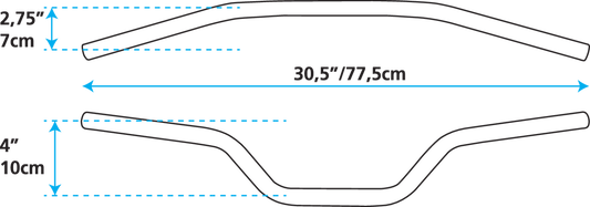 GZP DIRT TRACK HIGH CHROME DIMPLED 4-1/2