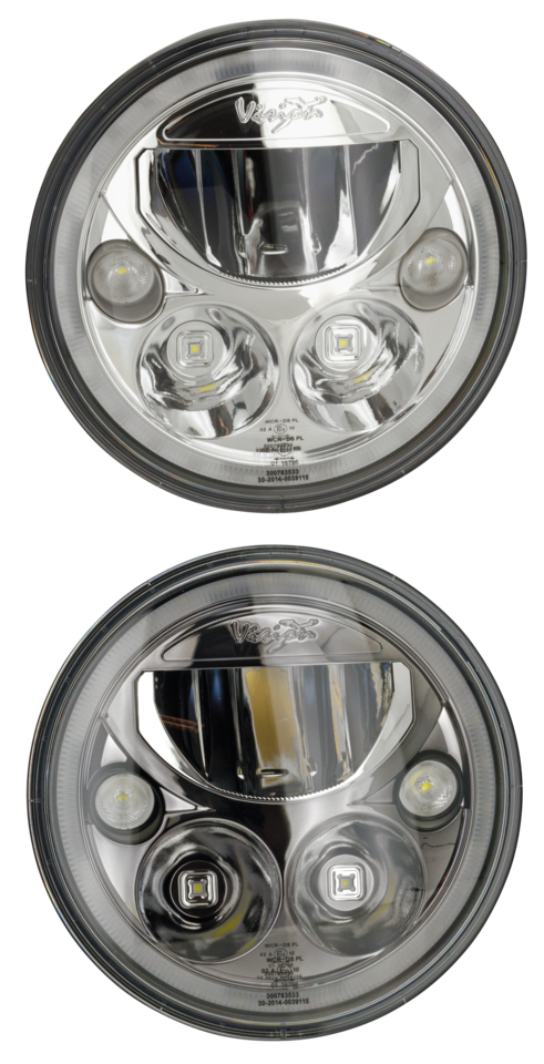 Vision X round 7" Chrome with halo