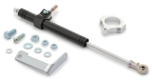 Steering Damper Kit Black FXD91-05 39mm