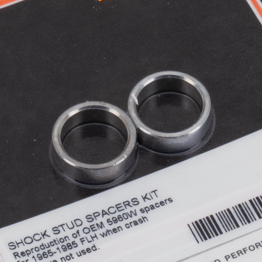 Zinc spacers, 3/8"x13/16"x.258", set/2