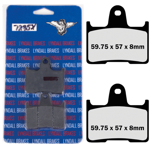 Rear Pads Xtreme XL14-22