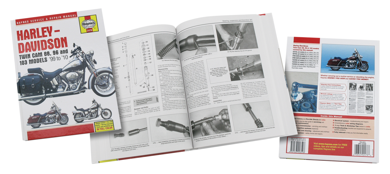 Haynes H-D Twin Cam 99-10 tech manual
